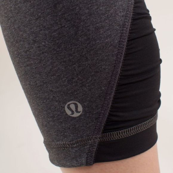 Lululemon Embrace Crop Heathered Deep Coal… - Picture 5 of 11